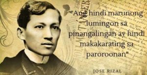 Jose Rizal Quotes In Tagalog and English – TagalogLike